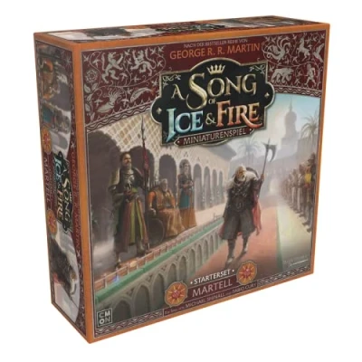 Imagen de CMON, a Song of Ice &amp; Fire Martell Starter Kit de Mesa para 2 Jugadores, Partir 14 años, 45 60 Minutos, alemán, multilingüe, Multicolor, Multicolor