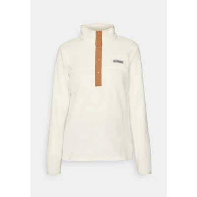 Imagen de Columbia Benton SPRINGS 1/2 SNAP PULL OVER Forro polar, Mujer, Talla: XS, Chalk/camel brown