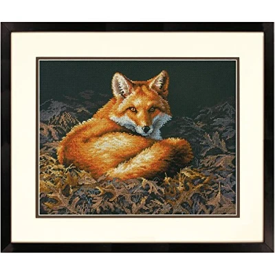 Imagen de Dimensions Needlecraft Zorro Sunlit Punto de Cruz, Algodón, Multicolor, 1.04x23.77x32.51 cm