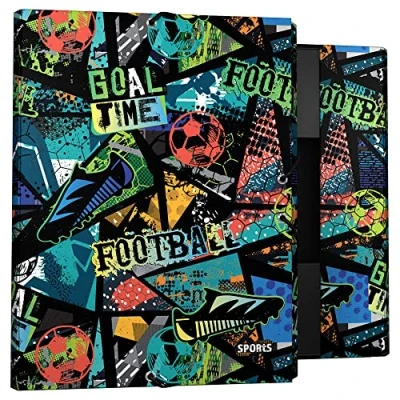 Imagen de Grafoplas Sports, Fooball Carpetas Tres Solapas, Multicolor, Folio (82402654)