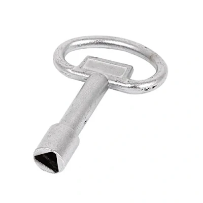 Imagen de sourcing map Llave de vaso triangular para medidor gas eléctrico