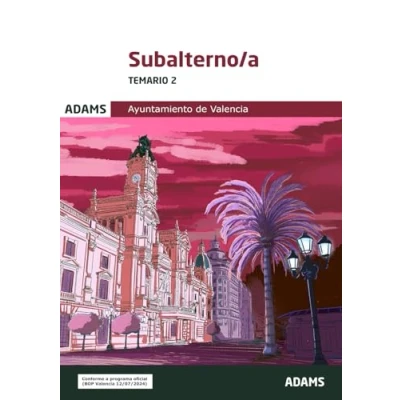 Imagen de Temario 2 Subalterno a Ayuntamiento de Valencia (Temarios 1 y Subalternos (OC))