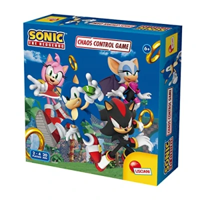 Imagen de Lisciani Sonic Chaos Juego de curso mesa familiar Personajes 2 a 4 jugadores Para niños partir 6 años 20 minutos Desarrollar el espíritu equipo