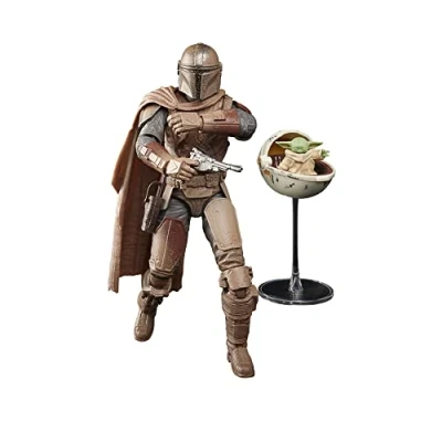 Imagen de Star Wars Figura de acción Mandaloriano y Grogu 15cm