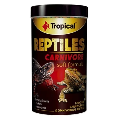 Imagen de Tropical Reptiles Carnivore Soft 1000ml / 260g Alimento para carnívoros y omnívoros