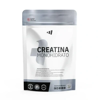 Imagen de MM Supplements Fit Line Creatina Micronizada en Polvo 500 g Sabor Ponche Verde Bolsa para 5 Meses Recuperador Muscular Aumenta Masa Creatine Micronized
