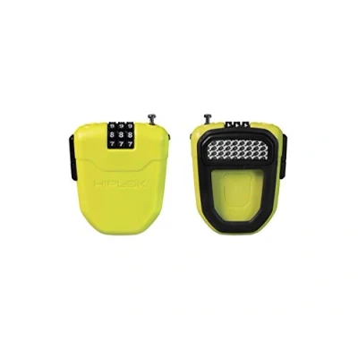 Imagen de HIPLOCK Hiplok FX Candado, Unisex, Verde Lima, One Size