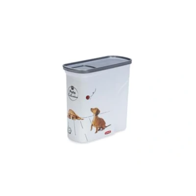Imagen de Curver PetLife Contenedor de comida seca para gatos, 20,5 x 8,6 19,40 cm