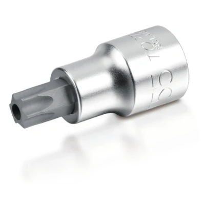 Imagen de TOPTUL BCLA1660 Piezas insertables de llave cubo 1/2 Torx T60 Acero cromo vanadio