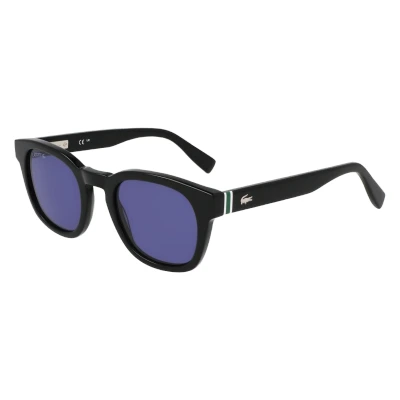 Imagen de Lacoste Unisex Adult Sunglasses L6015S Black with Solid Blue Lens