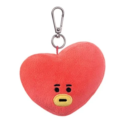 Imagen de Aurora World 61335 BT21 Tata Llavero con Clip, Color Azul/Rojo