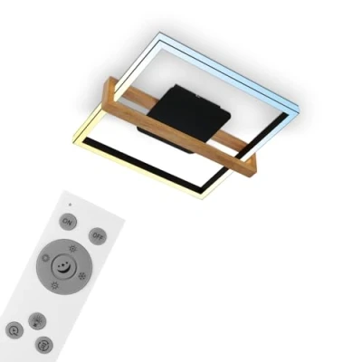 Imagen de Briloner Plafón LED 3768015 CCT con control remoto