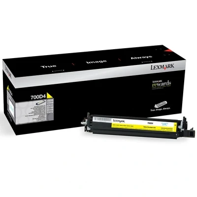 Imagen de Lexmark 700D4 (70C0D40) revelador amarillo (original)