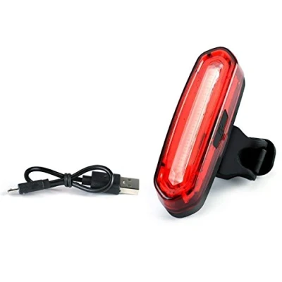 Imagen de Peowuieu luz de Bicicleta LED Ultra, Trasera Recargable USB, IPX6 Impermeable y facil Instalar