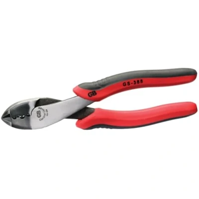 Imagen de Gardner Bender gs 388 crimpar eléctrico herramienta de alicates, 8 en., ergonómico, aluminio y alambre cobre corte