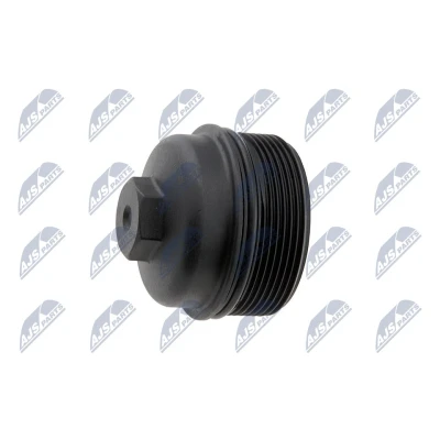 Imagen de NTY CCL AU 020 Cubierta, caja filtro de aceite VOLKSWAGEN: GOLF 5, Passat B6 Berlina, 6, SEAT: Leon II Hatchback, Ibiza 4, Altea