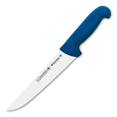 Imagen de 3 Claveles Cuchillo Carnicero Proflex, Acero Inoxidable, Azul, 24 cm 9.5&quot;