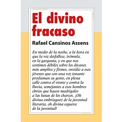 Imagen de El divino fracaso (Arca Ediciones)