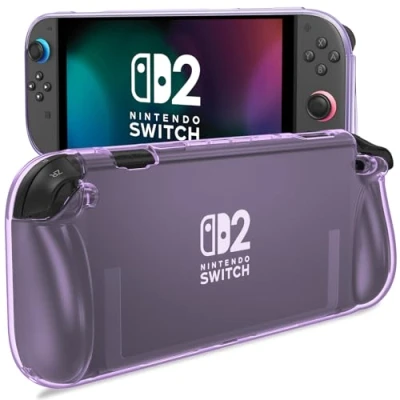 Imagen de Procase Estuche Compatible con Nintendo Switch 2 2025, Carcasa TPU Ultra Delgada Antichoque Anti Arañazos Morado [Nintendo_Switch]