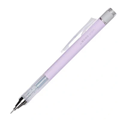 Imagen de Tombow MONO GRAPH Portaminas Profesional 0,5 mm Ideal para Dibujo y Escritura Cuerpo Pastel Lavanda
