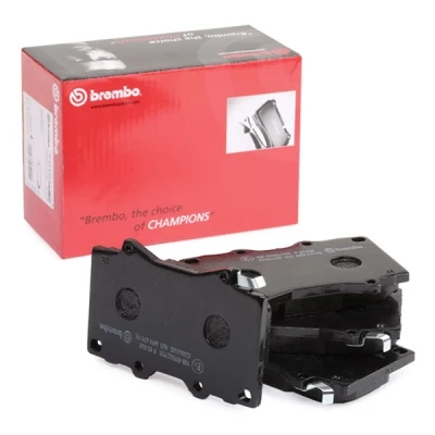 Imagen de BREMBO P 83 048 Juego de pastillas freno con avisador acústico desgaste sin accesorios TOYOTA: Land Cruiser 100, Prado 90