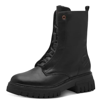 Imagen de s.Oliver Mujer WL Lace Boot 5 26242 43, Botas para Nieve, Negro, 40 EU