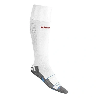 Imagen de Uhlsport Team Pro Player Medias de Equipaciones, Sin género, Blanco/Rojo, 33 36