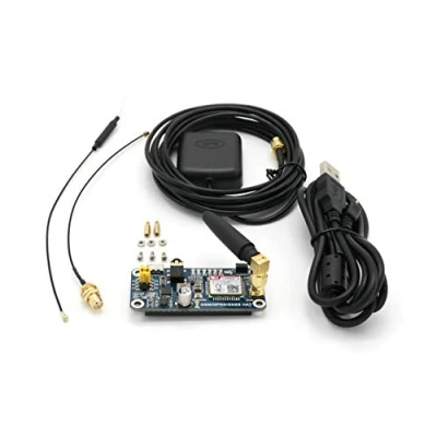 Imagen de Waveshare Raspberry Pi gsm/GPRS/GNSS Bluetooth Hat Expansion Board GPS Module with Low Power Consumption Based on SIM868 Compatible 2B 3B 4B Zero W