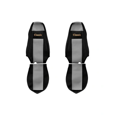 Imagen de F CORE ContiClassic PS16 GRAY Cubreasiento gris Estampado textil delante