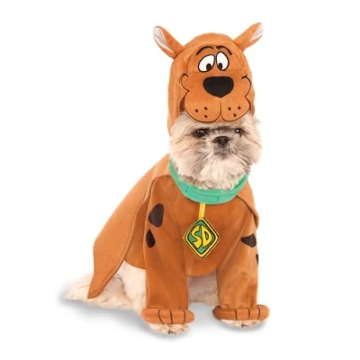 Imagen de Disfraz Oficial de Scooby Doo para Perro Caminando Mascotas, Halloween, Talla XL