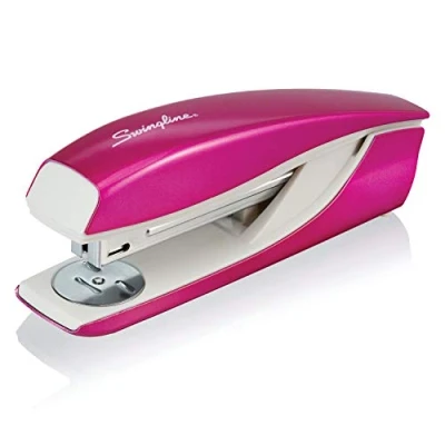 Imagen de Swingline Grapadora, NeXXt Series WOW, grapadora de escritorio, capacidad 40 hojas, rosa (55047023)