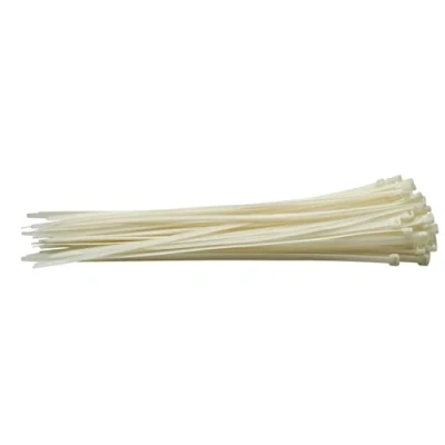 Imagen de Draper 70404 Bridas de nailon (7,6 x 400 mm, 100 unidades), color blanco