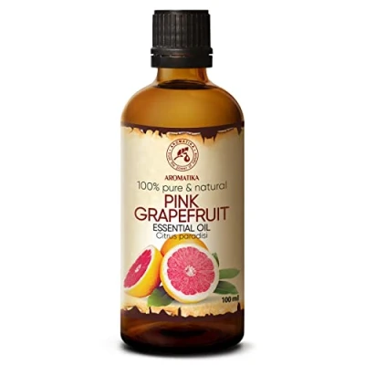 Imagen de Aceite Esencial de Toronja 100ml Citrus Paradisi Sudáfrica 100% Puro &amp; Natural para un Buen Sueño Aromaterapia Relajación Spa Difusor Aroma Lámpara