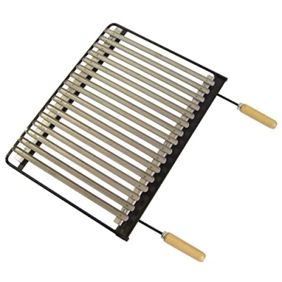 Imagen de Imex El Zorro 71621 Parrilla para Barbacoa, INOX, 71 x 41 cm