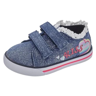 Imagen de Chicco Sneakers con Double Velcro, Cómodo, ligero, flexible y transpirable, Niñas, Mezclilla 2, 22 EU