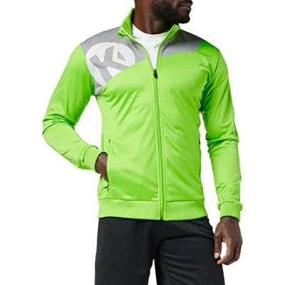 Imagen de Kempa Core 2.0 Poly Chaqueta, Hombre, Verde Esperanza/Gris Oscuro, M