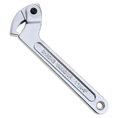 Imagen de Chrome Vanadium Crochet Clé à Molette Réglable C Outil Serre écrou 32 76 mm