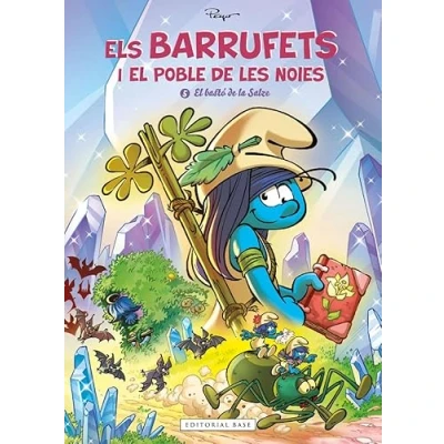 Imagen de Els Barrufets i El poble de les noies 5. bastó la Salze