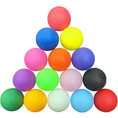 Imagen de HUANGY 30 Piezas 40 mm Pelotas de Ping Pong, Tenis Mesa Colores, Pong Entrenamiento, para Juegos, Regalos, Colores Duraderos