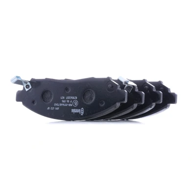 Imagen de BREMBO P 56 096 Juego de pastillas freno con avisador acústico desgaste sin accesorios NISSAN: NP300 Navara Camión plataforma / Chasis