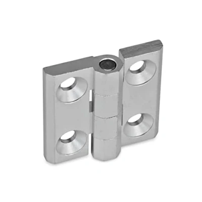 Imagen de Ganter Normelemente GN 237 AL 50 A EL Bisagras, Anodizado, colores naturales, Longitud l1: mm l2: