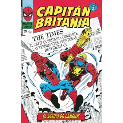 Imagen de Capitan britania. el asedio de camelot (marvel limited edition)