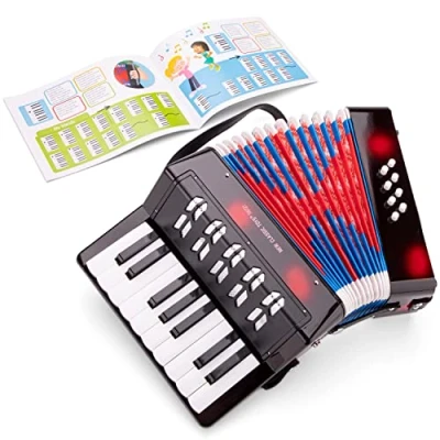 Imagen de Toys 10057 New Classic Acordeon para niños, Color Madera (Ref 0057)