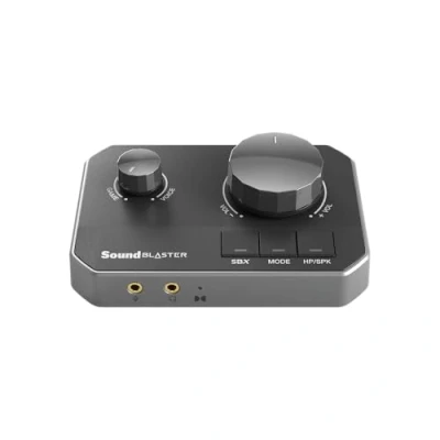 Imagen de CREATIVE Sound Blaster G8 DAC USB para Juegos de Alta resolución con Mezcla Audio Dual y Acoustic Engine Totalmente Personalizable Ecualizador 10 Bandas