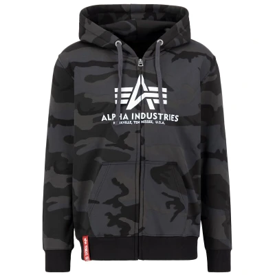 Imagen de Sudadera con capucha y cremallera Alpha Industries Basic
