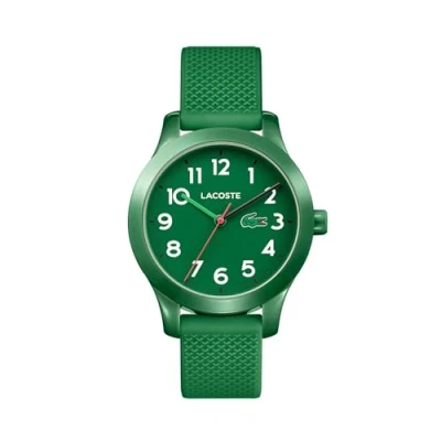 Imagen de Lacoste Reloj Analógico de Cuarzo para Niños con Correa en silicona Verde 2030001
