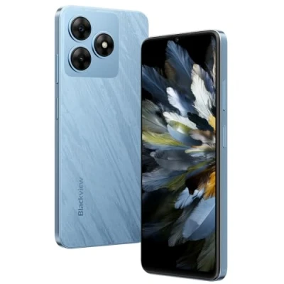 Imagen de Blackview Wave 8 4G Android 14 Smartphone Libre, 12GB+128GB(2TB Externa SD), 6,56&#039;&#039; HD+ Pantalla (Modo Confort para Los Ojos), 13MP+8MP, Teléfono Móvil Doble SIM, Altavoz Smart K Box, GPS Azul