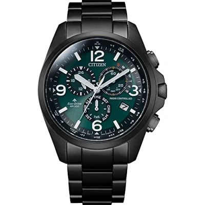 Imagen de Citizen Reloj Cronógrafo para Hombres de Eco Drive con Correa en Acero Inoxidable CB5925 82X