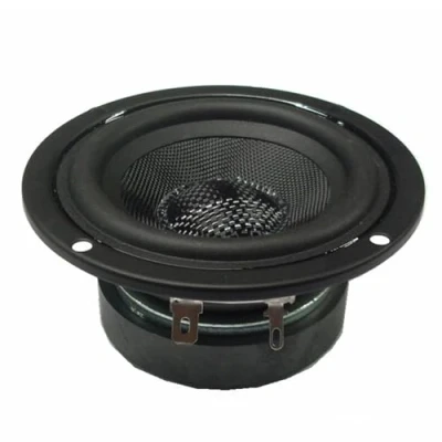 Imagen de Chenxi Studio Woofers Altavoces de subwoofer 4.5 pulgadas, HIFI, 4 ohm, 30 W, fibra vidrio, tejida, graves grandes, 1 unidad