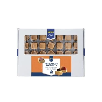 Imagen de Tartaletas y Vol Au Para Sorprender a Tus Invitados, Aperitivos Dulces Salados. Ideal Fiestas, Cumpleaños, Aniversarios Eventos (Chef tartaleta cuadrada mini caja 105 u (total 630 g))